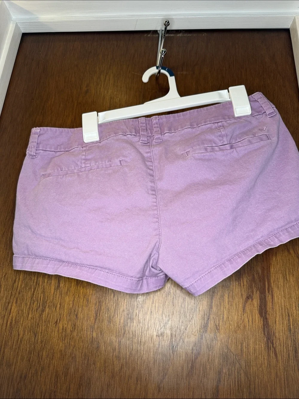 American Eagle Outfitters Lavender Casual Jean Shorts